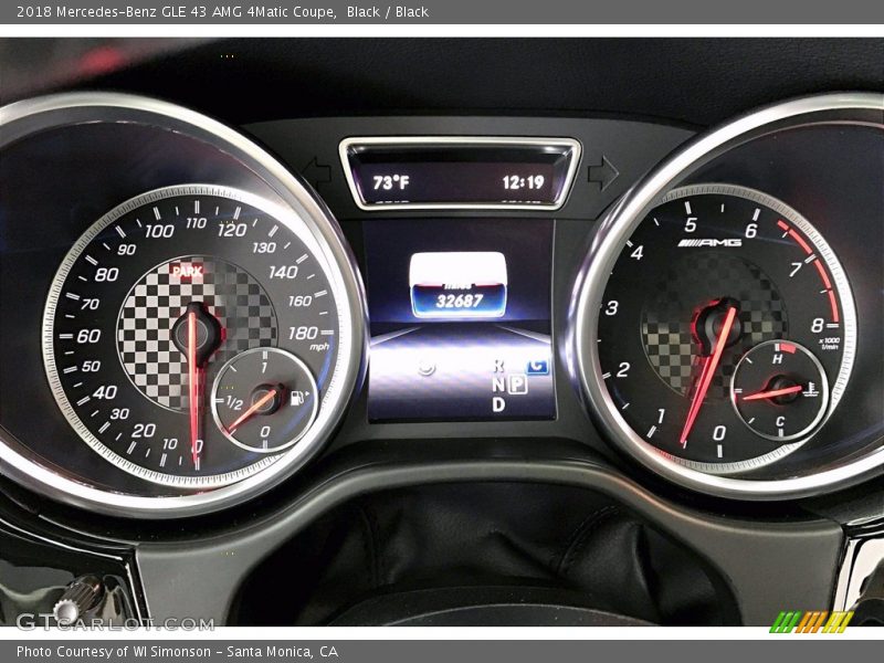 Black / Black 2018 Mercedes-Benz GLE 43 AMG 4Matic Coupe