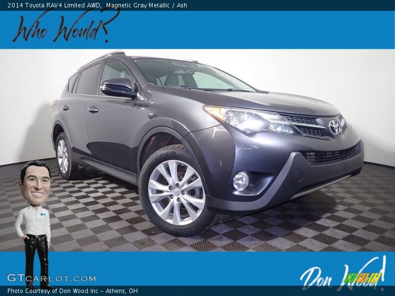 Magnetic Gray Metallic / Ash 2014 Toyota RAV4 Limited AWD