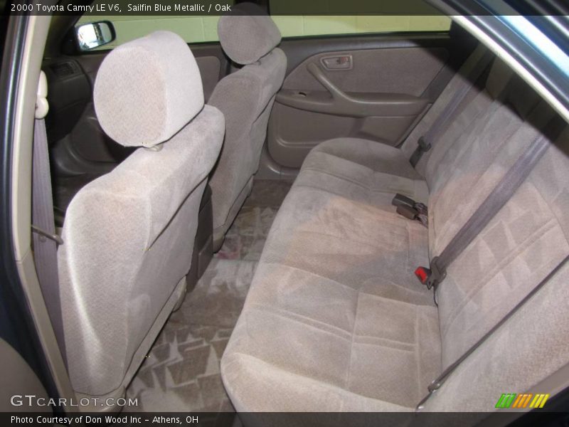 Sailfin Blue Metallic / Oak 2000 Toyota Camry LE V6