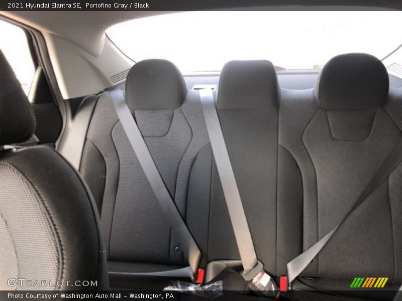 Portofino Gray / Black 2021 Hyundai Elantra SE