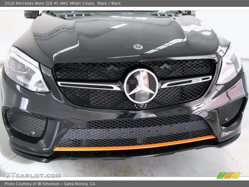 Black / Black 2018 Mercedes-Benz GLE 43 AMG 4Matic Coupe