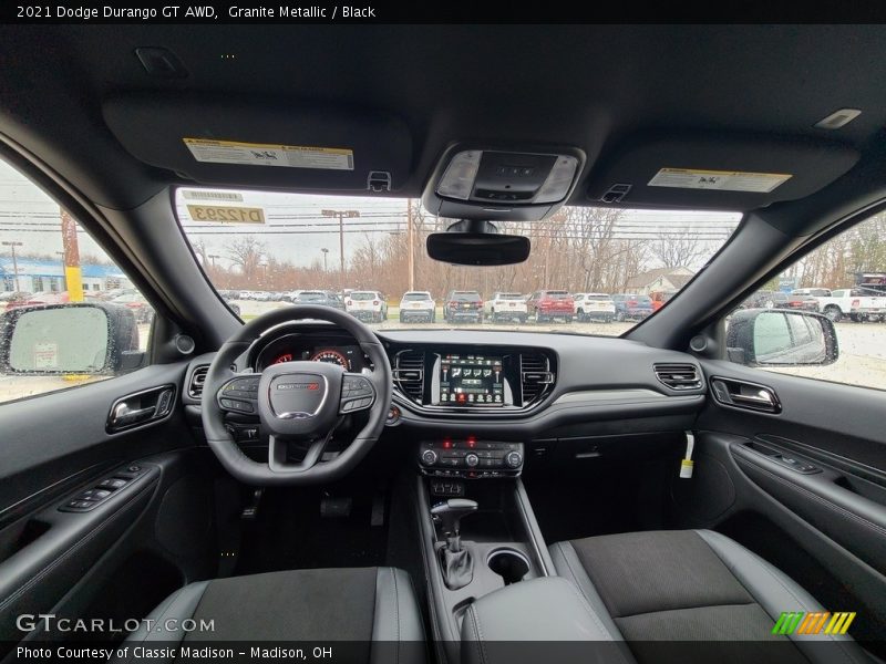 Granite Metallic / Black 2021 Dodge Durango GT AWD