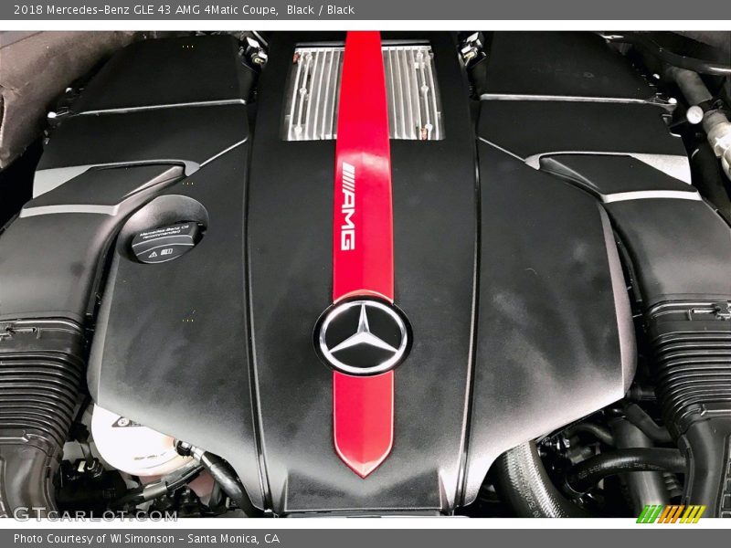 Black / Black 2018 Mercedes-Benz GLE 43 AMG 4Matic Coupe