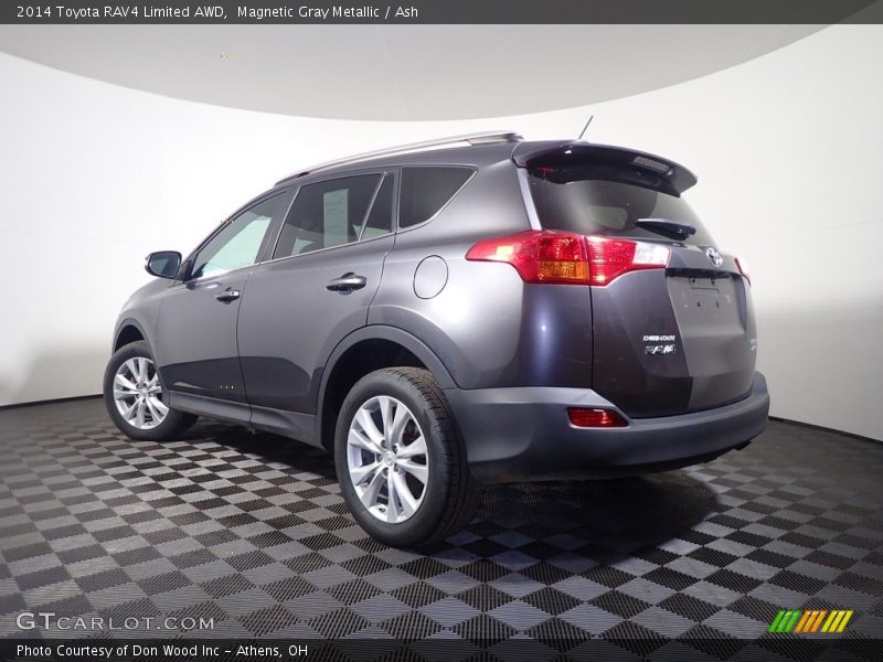 Magnetic Gray Metallic / Ash 2014 Toyota RAV4 Limited AWD