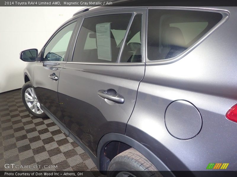 Magnetic Gray Metallic / Ash 2014 Toyota RAV4 Limited AWD