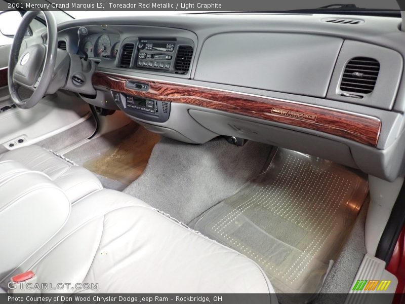 Toreador Red Metallic / Light Graphite 2001 Mercury Grand Marquis LS