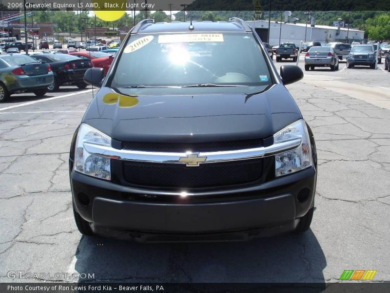 Black / Light Gray 2006 Chevrolet Equinox LS AWD