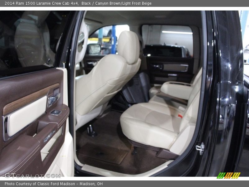 Rear Seat of 2014 1500 Laramie Crew Cab 4x4