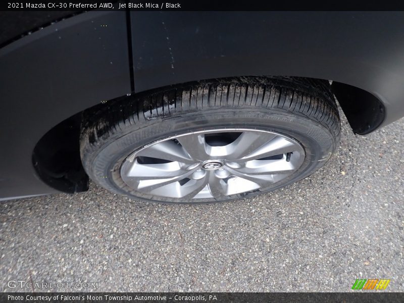 Jet Black Mica / Black 2021 Mazda CX-30 Preferred AWD