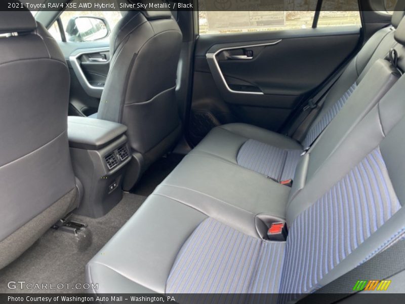 Silver Sky Metallic / Black 2021 Toyota RAV4 XSE AWD Hybrid