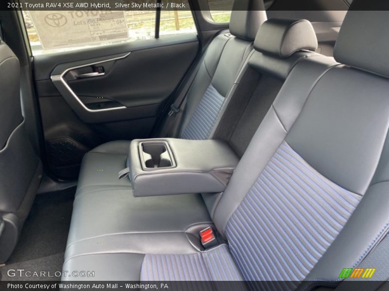 Rear Seat of 2021 RAV4 XSE AWD Hybrid