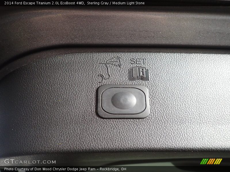 Sterling Gray / Medium Light Stone 2014 Ford Escape Titanium 2.0L EcoBoost 4WD
