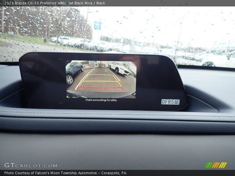 Jet Black Mica / Black 2021 Mazda CX-30 Preferred AWD