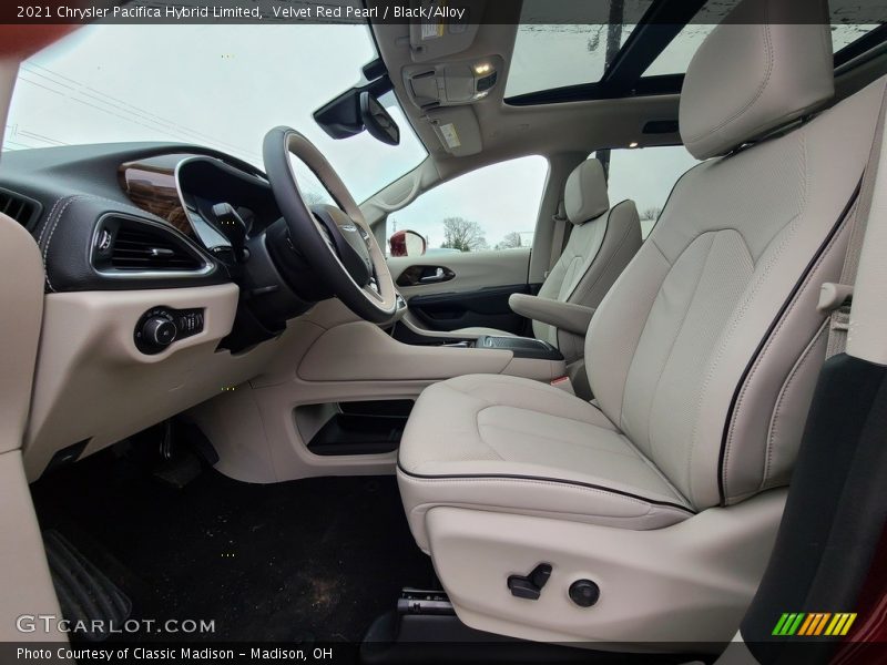 Front Seat of 2021 Pacifica Hybrid Limited