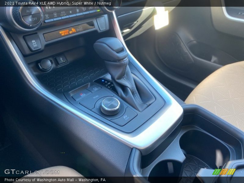 Super White / Nutmeg 2021 Toyota RAV4 XLE AWD Hybrid