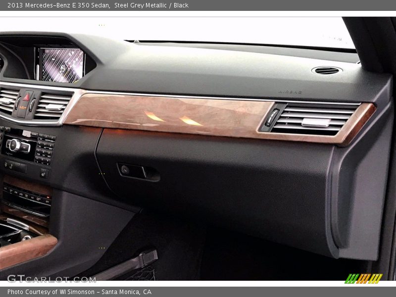 Steel Grey Metallic / Black 2013 Mercedes-Benz E 350 Sedan