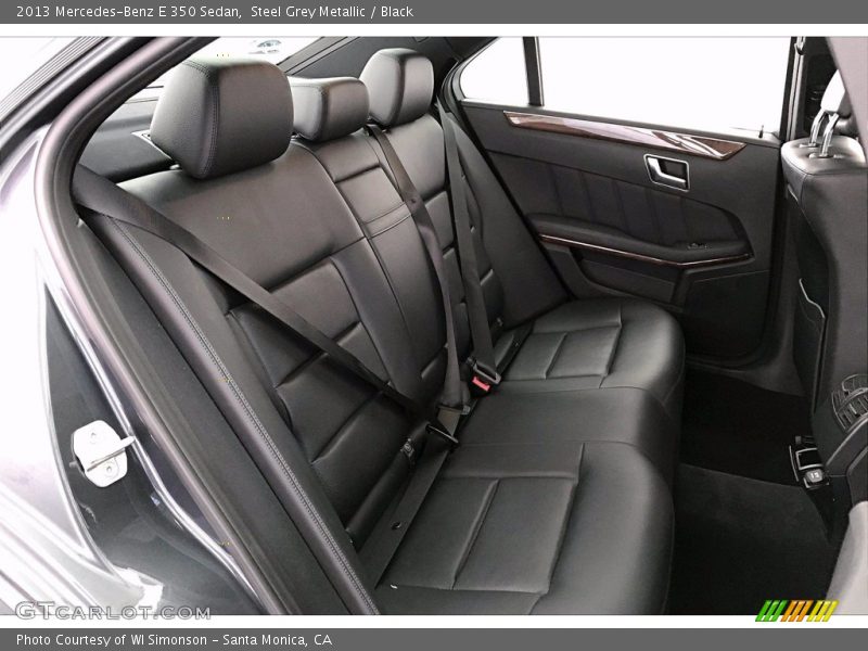 Steel Grey Metallic / Black 2013 Mercedes-Benz E 350 Sedan