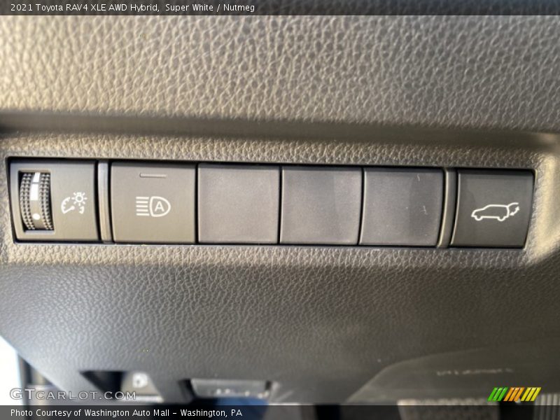 Super White / Nutmeg 2021 Toyota RAV4 XLE AWD Hybrid