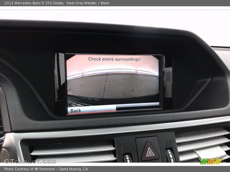 Steel Grey Metallic / Black 2013 Mercedes-Benz E 350 Sedan