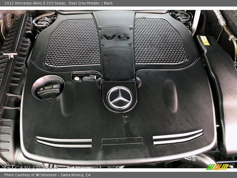 Steel Grey Metallic / Black 2013 Mercedes-Benz E 350 Sedan