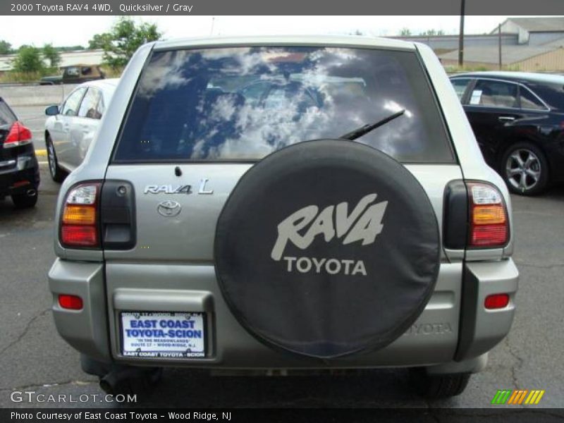 Quicksilver / Gray 2000 Toyota RAV4 4WD