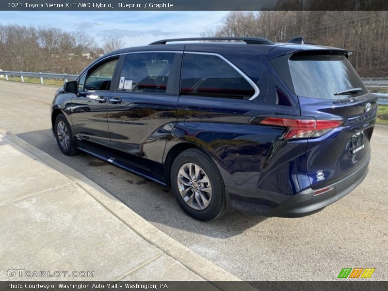 Blueprint / Graphite 2021 Toyota Sienna XLE AWD Hybrid