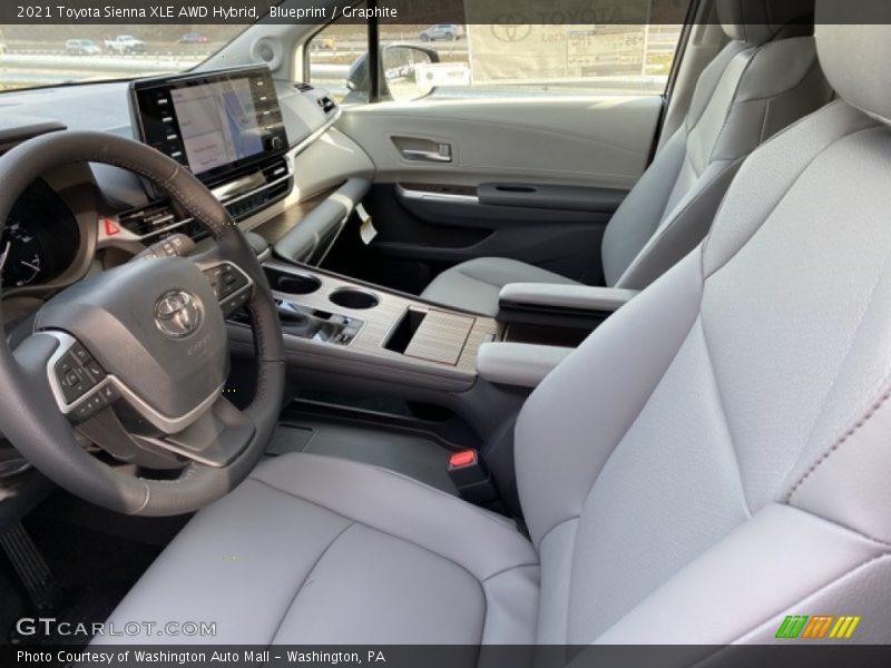 Blueprint / Graphite 2021 Toyota Sienna XLE AWD Hybrid