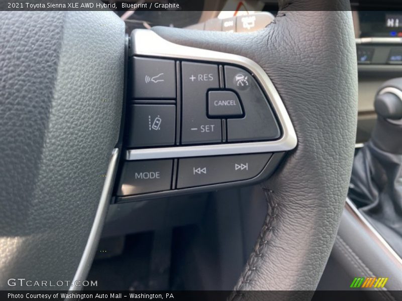 Blueprint / Graphite 2021 Toyota Sienna XLE AWD Hybrid