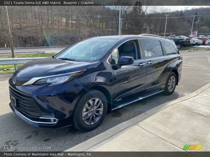 Blueprint / Graphite 2021 Toyota Sienna XLE AWD Hybrid