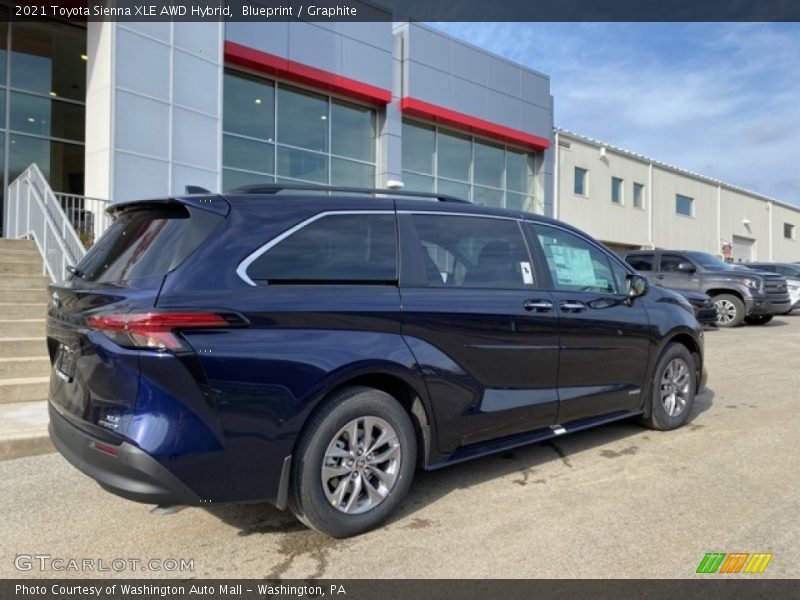 Blueprint / Graphite 2021 Toyota Sienna XLE AWD Hybrid