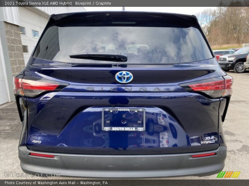 Blueprint / Graphite 2021 Toyota Sienna XLE AWD Hybrid