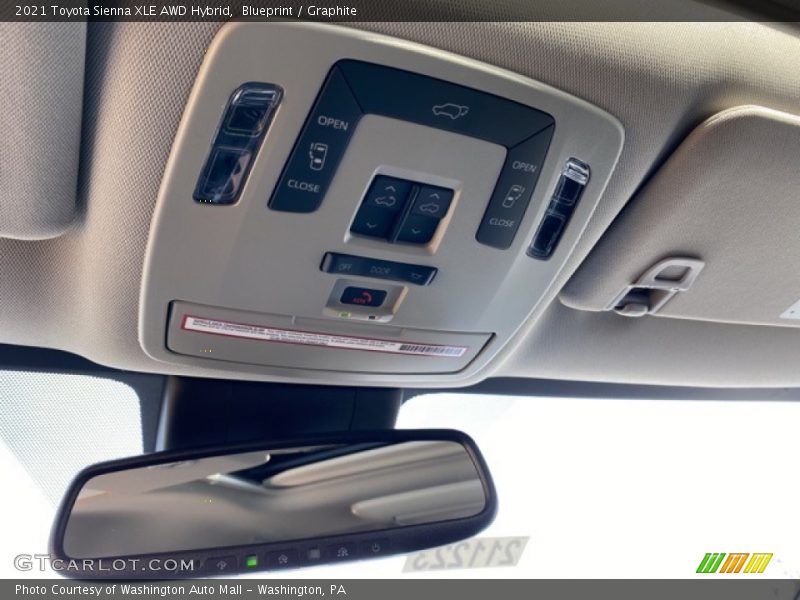 Blueprint / Graphite 2021 Toyota Sienna XLE AWD Hybrid