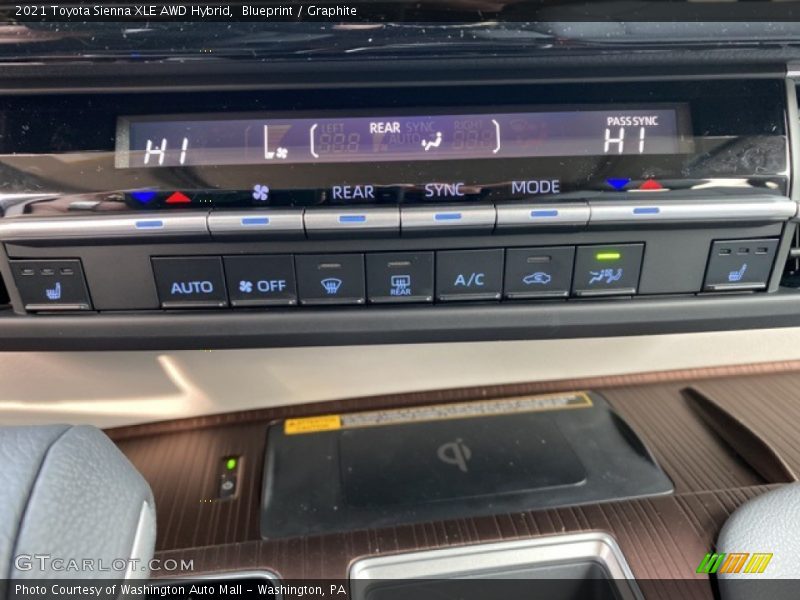 Blueprint / Graphite 2021 Toyota Sienna XLE AWD Hybrid