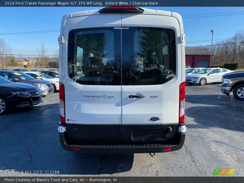 Oxford White / Charcoal black 2019 Ford Transit Passenger Wagon XLT 350 MR Long