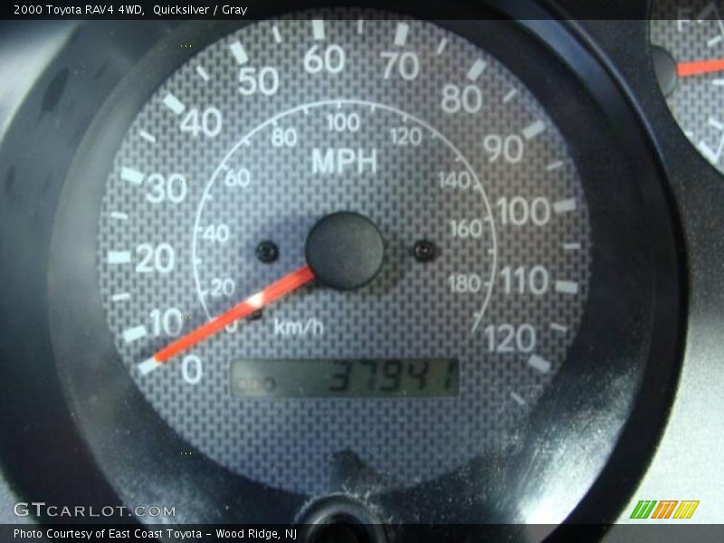 Quicksilver / Gray 2000 Toyota RAV4 4WD
