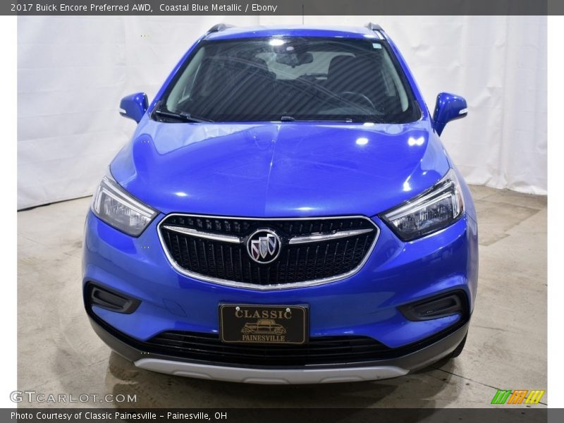 Coastal Blue Metallic / Ebony 2017 Buick Encore Preferred AWD