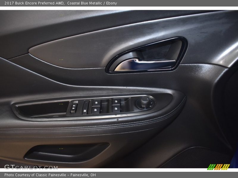 Coastal Blue Metallic / Ebony 2017 Buick Encore Preferred AWD