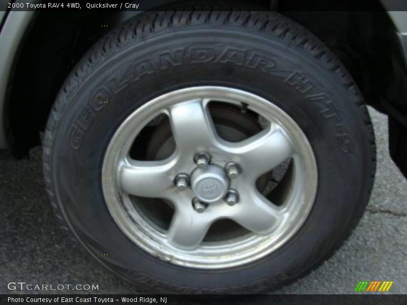 Quicksilver / Gray 2000 Toyota RAV4 4WD