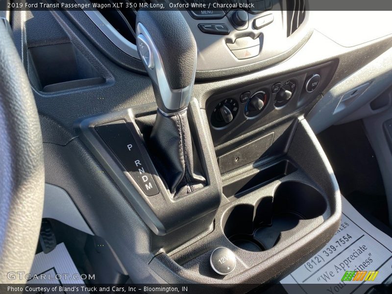 Oxford White / Charcoal black 2019 Ford Transit Passenger Wagon XLT 350 MR Long