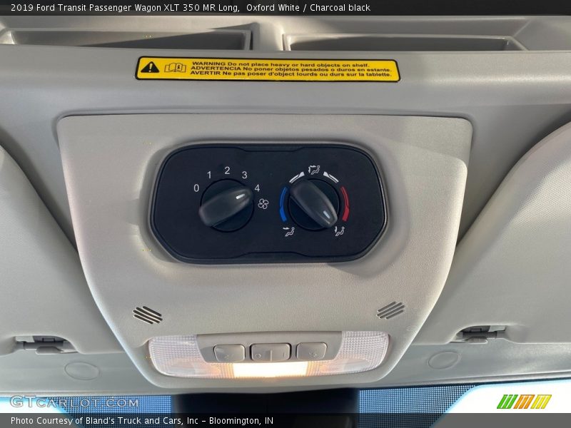 Oxford White / Charcoal black 2019 Ford Transit Passenger Wagon XLT 350 MR Long