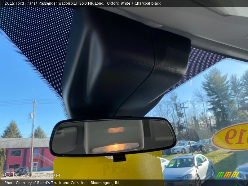 Oxford White / Charcoal black 2019 Ford Transit Passenger Wagon XLT 350 MR Long