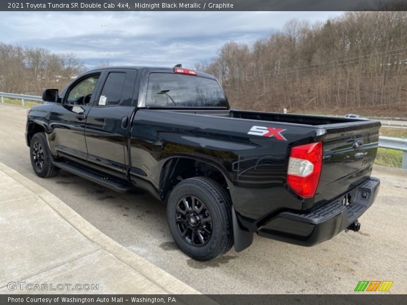 Midnight Black Metallic / Graphite 2021 Toyota Tundra SR Double Cab 4x4