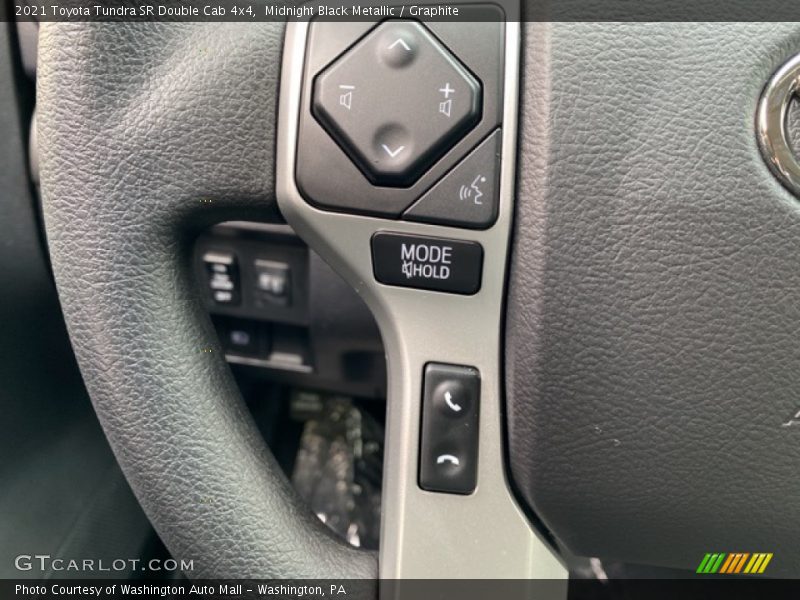 Midnight Black Metallic / Graphite 2021 Toyota Tundra SR Double Cab 4x4