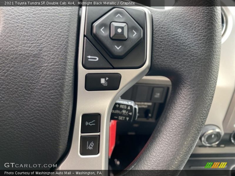 Midnight Black Metallic / Graphite 2021 Toyota Tundra SR Double Cab 4x4