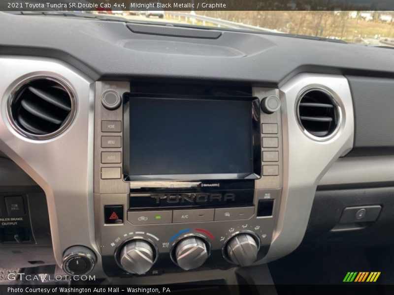 Midnight Black Metallic / Graphite 2021 Toyota Tundra SR Double Cab 4x4