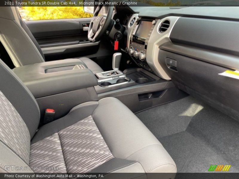 Midnight Black Metallic / Graphite 2021 Toyota Tundra SR Double Cab 4x4