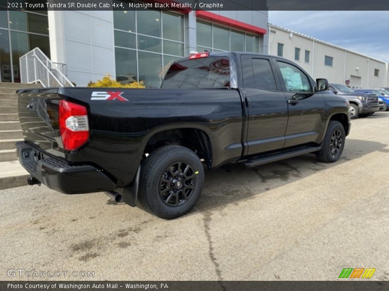 Midnight Black Metallic / Graphite 2021 Toyota Tundra SR Double Cab 4x4