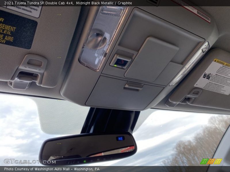 Midnight Black Metallic / Graphite 2021 Toyota Tundra SR Double Cab 4x4