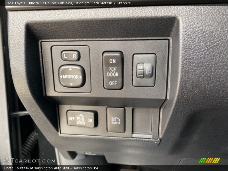 Midnight Black Metallic / Graphite 2021 Toyota Tundra SR Double Cab 4x4