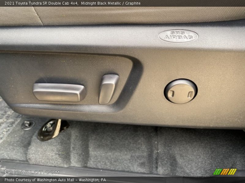 Midnight Black Metallic / Graphite 2021 Toyota Tundra SR Double Cab 4x4
